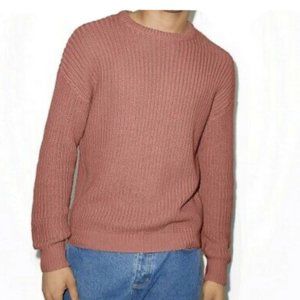 Unisex American Apparel Fisherman's Pullover in Dusty Rose, Size Small